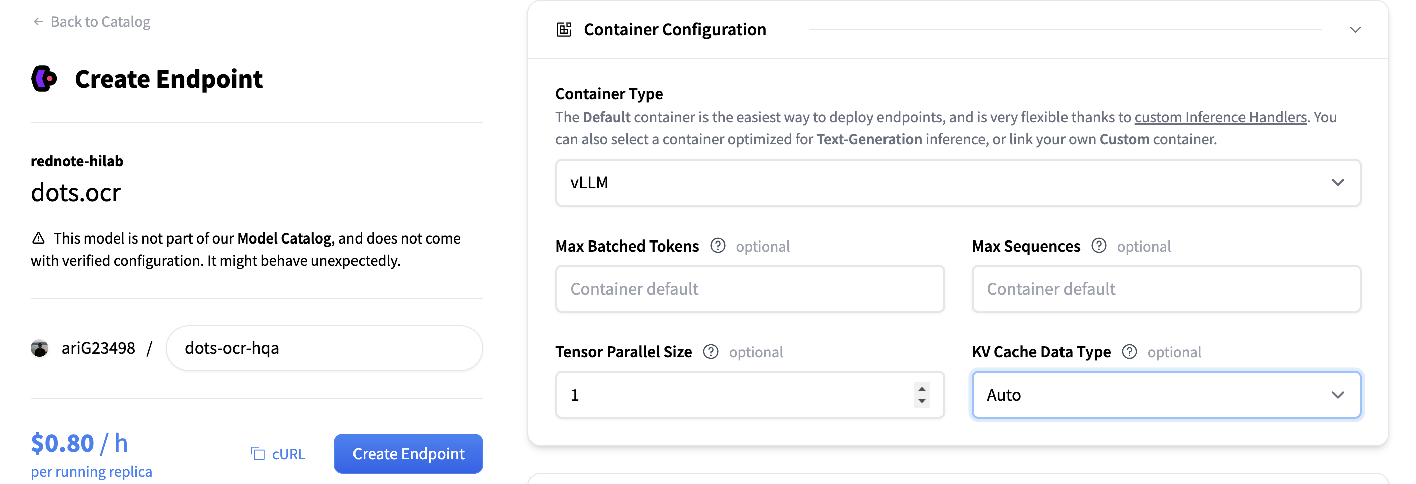 Configure Container
